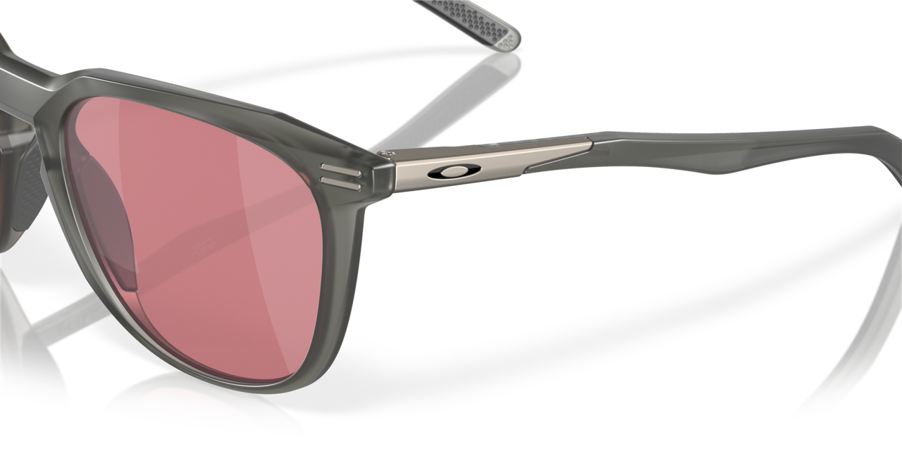 Oakley Thurso Sonnenbrille mit Rahmen Matte Grey Smoke und mit Dias Prizm Dark Golf 54
