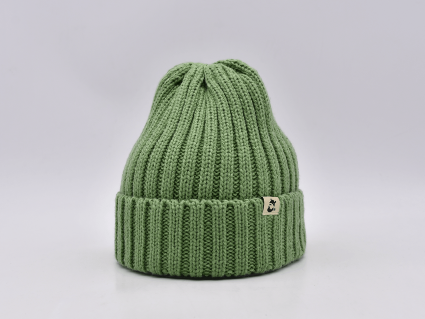 WARAGOD Valborg Strickmütze, grün