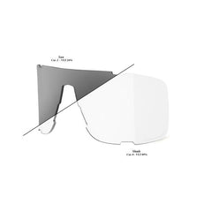 100% Eastcraft Shield Replacement Lenses, Photochromic Clear/Smoke