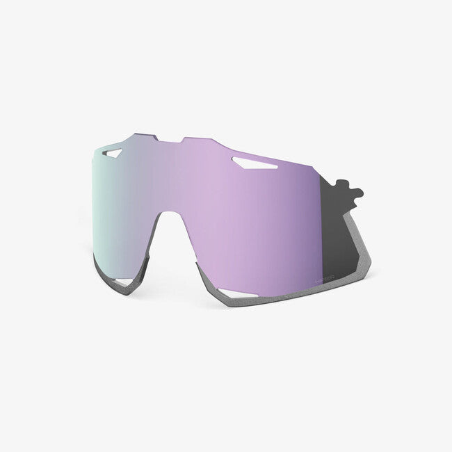100% HYPERCRAFT Polycarbonat- Ersatzgläser, HiPER Lavender Mirror