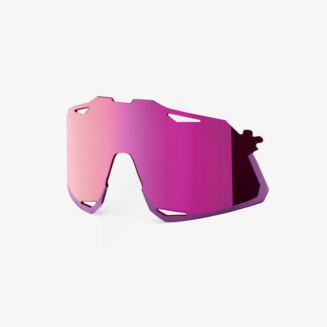 100% HYPERCRAFT Polycarbonat- Ersatzgläser, Purple Multilayer Mirror