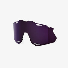 100% HYPERCRAFT XS Polycarbonat- Ersatzgläser, Dark Purple