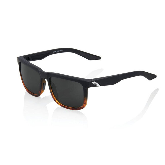 100% Sonnenbrille Blake, Soft Tact Fade Black / Havana