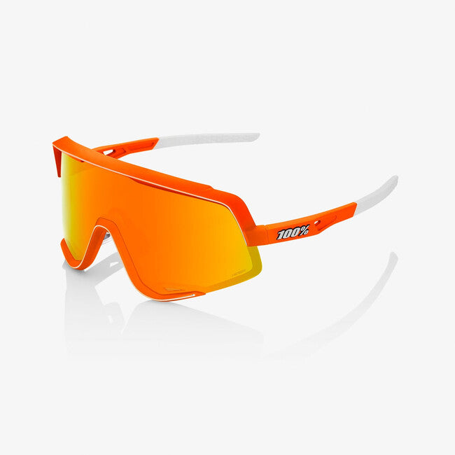 100% Sonnenbrille Glendale, Soft Tact Neon Orange