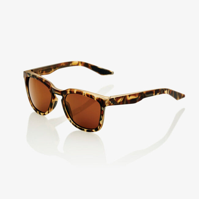 100% Sonnenbrille Hudson, Soft Tact Havana