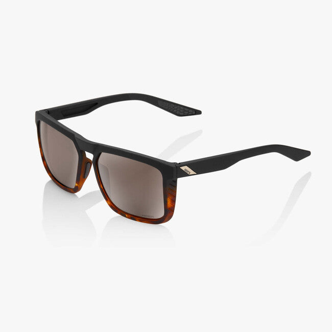 100% Sonnenbrille Renshaw, Soft Tact Black / Havana Fade