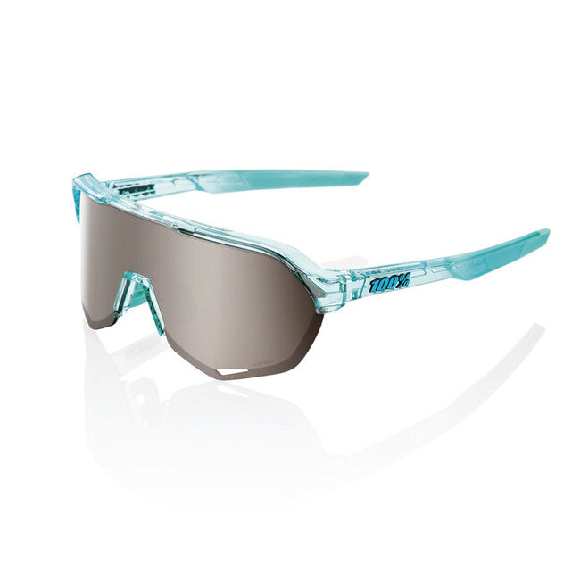 100% Sonnenbrille S2, Polished Translucent Mint