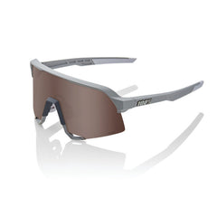 100% Sonnenbrille S3, Soft Tact Stone Grey