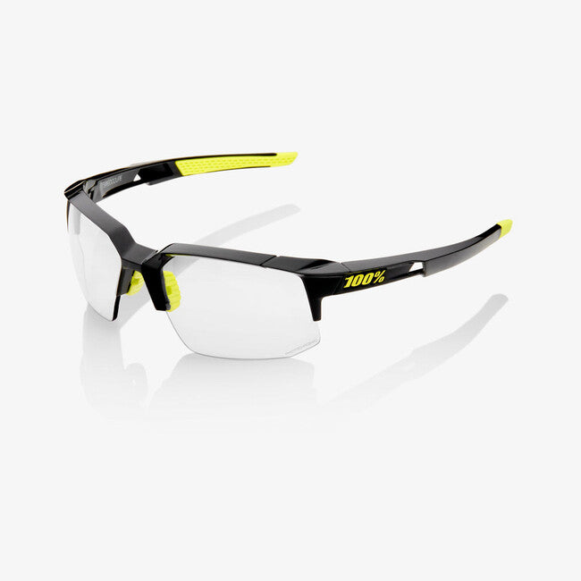 100% Sonnenbrille Speedcoupe - Gloss Black - Photochromic Lens - OS