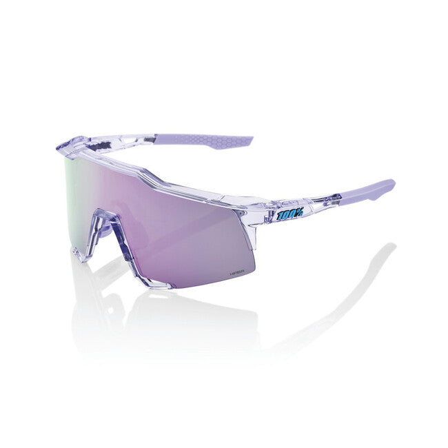 100% Sonnenbrille Speedcraft, Polished Translucent Lavender