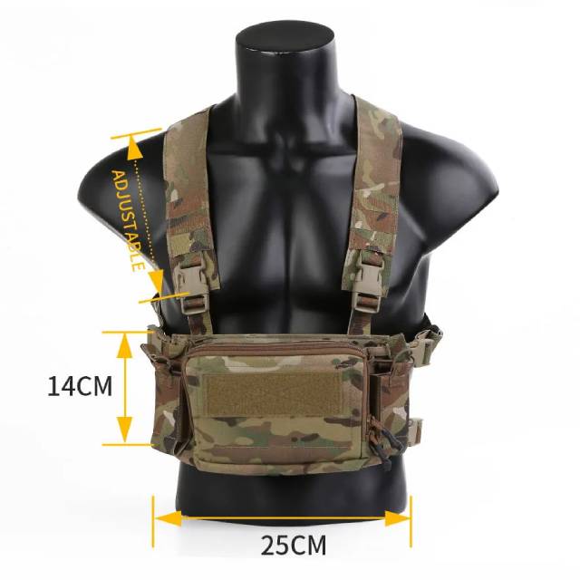 Emersongear Micro Chest Rig D3CR, multicam 500d