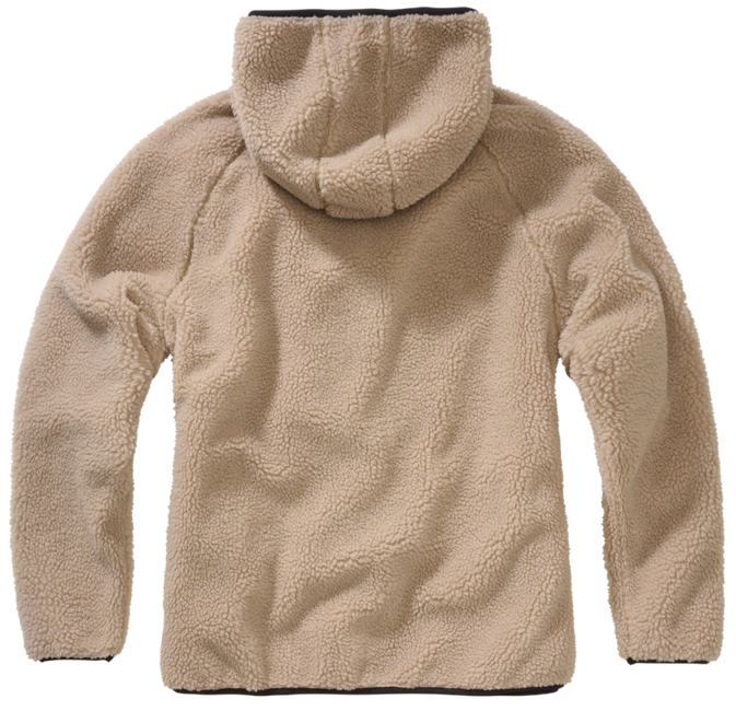 Brandit Teddy damen-Fleecejacke, camel