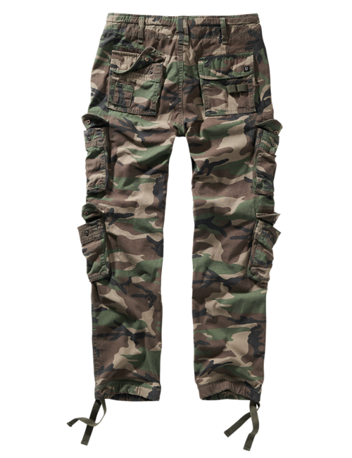 Brandit Pure Slim Fit Hose, woodland
