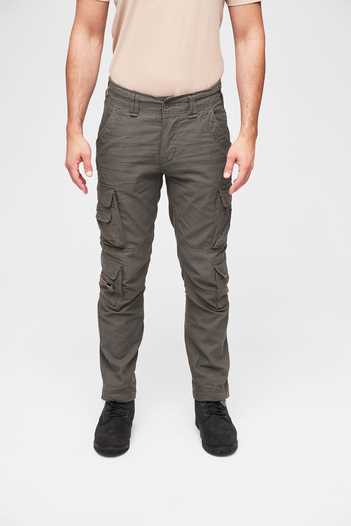 Brandit Pure Slim Fit nohavice, olivové
