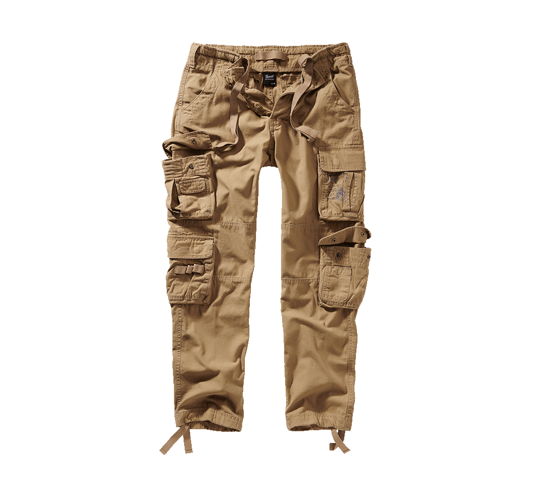 Brandit Pure Slim fit nohavice, béžové