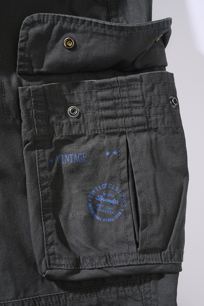Brandit Pure Slim Fit nohavice, anthracite