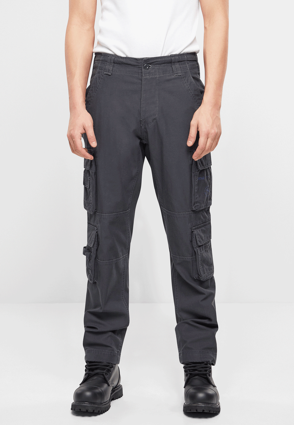 Brandit Pure Slim Fit nohavice, anthracite