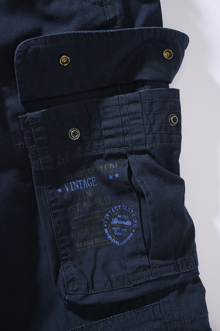 Brandit Pure slim fit hose, navy