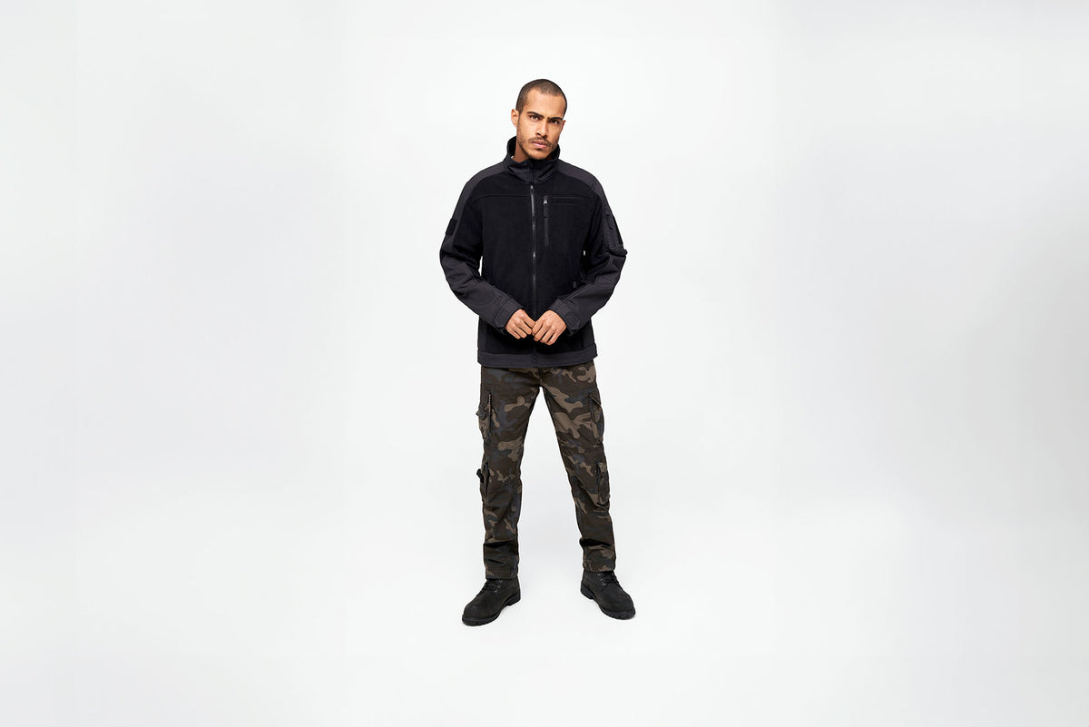 Brandit Pure Slim Fit nohavice, darkcamo