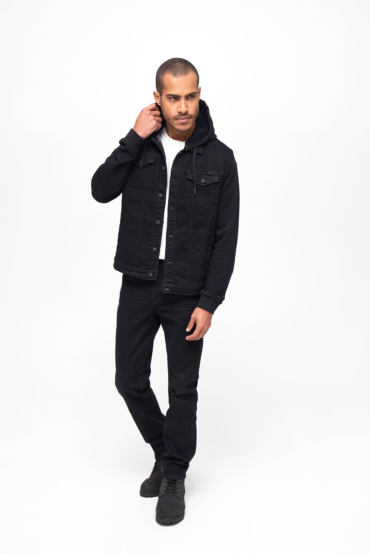 Brandit Mason džínsy Denim Jeans, čierna