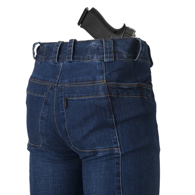Helikon-Tex COVERT taktische Hose - Denim Mid - Vintage Worn Blue