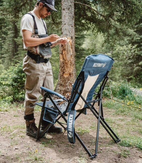 Klymit Kempingove kreslo Switchback, blau