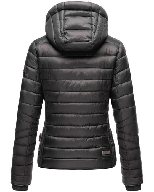 Navahoo Lulana damen Übergangsjacke mit Kapuze, schwarz