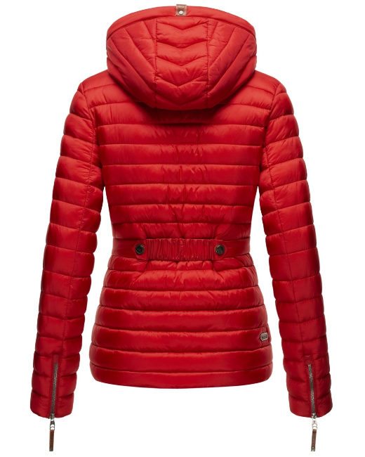 Marikoo ANIYAA damen-übergangsjacke mit kapuze, rot