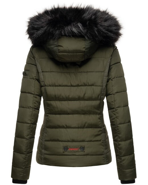 Navahoo Miamor jacke mit kapuze, olivgrün