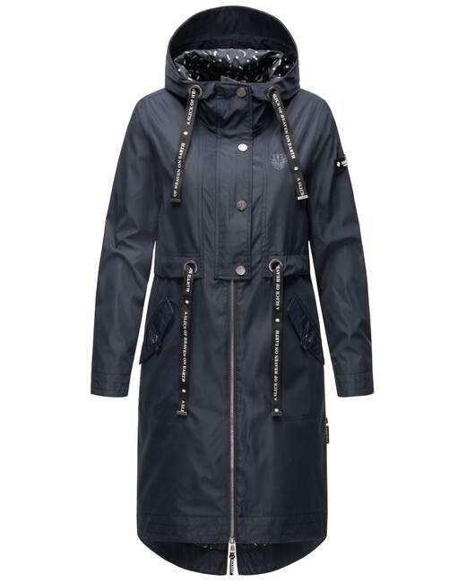 Navahoo JOSINAA damen Übergangsjacke mit Kapuze, navy