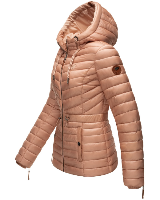 Marikoo ANIYAA damen-Übergangsjacke mit Kapuze, rosa