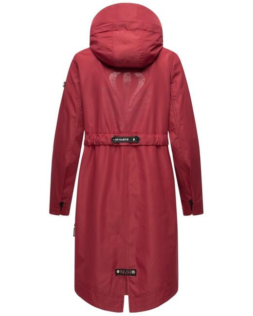 Navahoo JOSINAA damen Übergangsjacke mit Kapuze, bordeaux