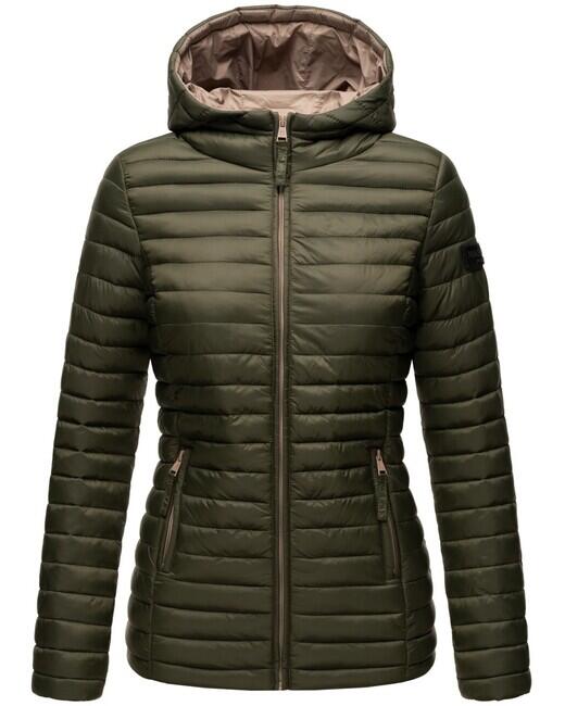 Marikoo ASRAA damen-Übergangsjacke mit Kapuze, oliv