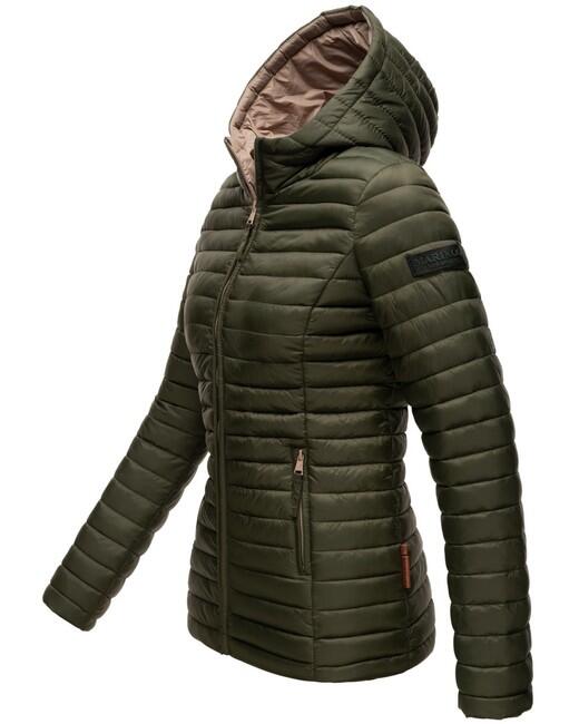 Marikoo ASRAA damen-Übergangsjacke mit Kapuze, oliv