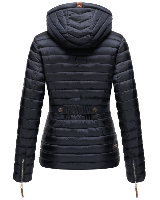 Marikoo ANIYAA damen-Übergangsjacke mit Kapuze, navy