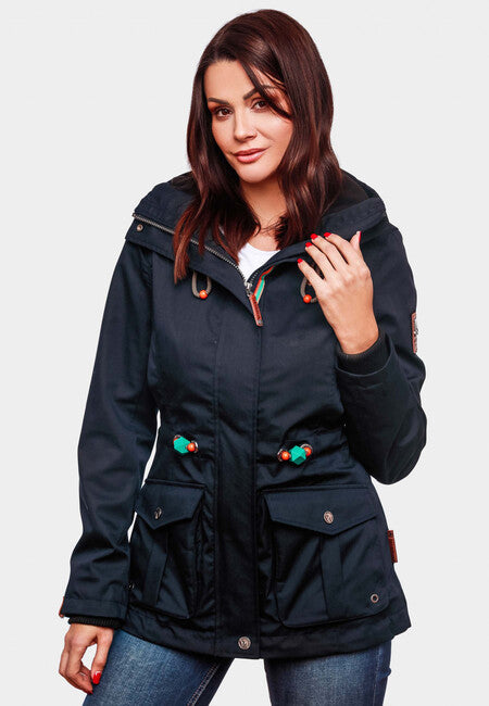 Marikoo Babetaa damen-übergangsjacke, navy