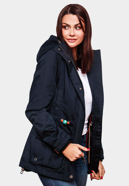 Marikoo Babetaa damen-übergangsjacke, navy