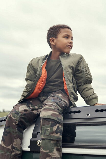 Brandit MA1 kinder Bomberjacke, oliv