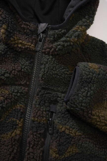 Brandit Teddy kinder-fleecejacke, woodland