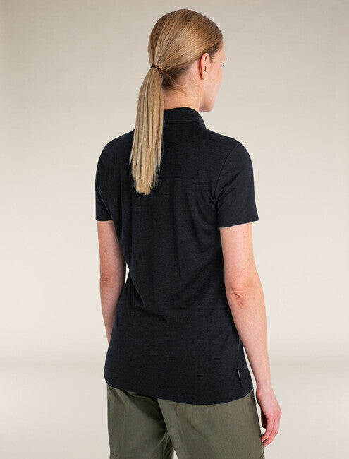 Icebreaker 150 Tech Lite III damen merino kurzarm T-shirt, schwarz