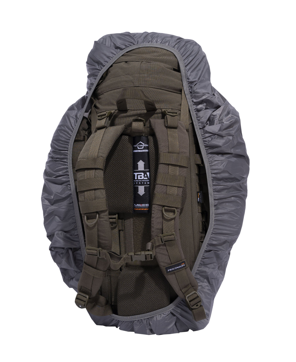 Pentagon Deos 65L nahrbtnik, črn