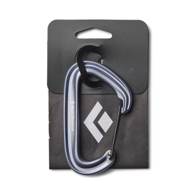 Black Diamond Litewire Karabiner, grau