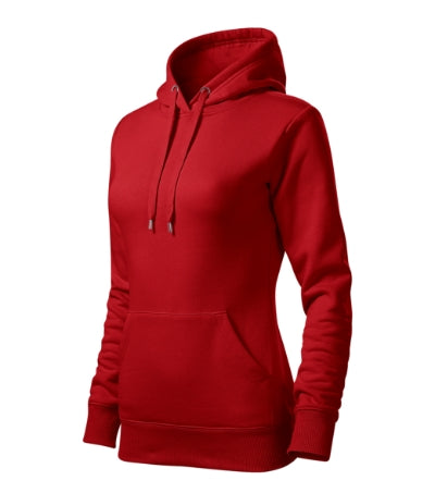 Malfini Cape damen-Kapuzenpullover, rot