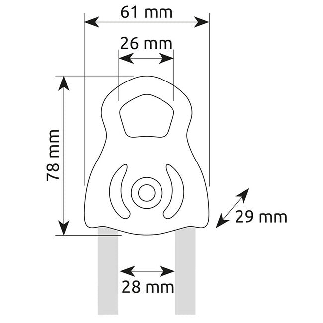 Camp Tethys PRO flaschenzug