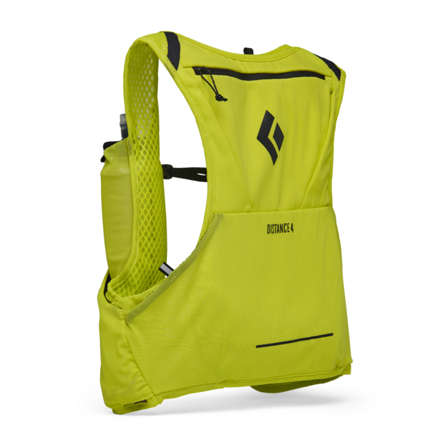 Black Diamond Distance 4 Running Hydration Vest, optisch gelb