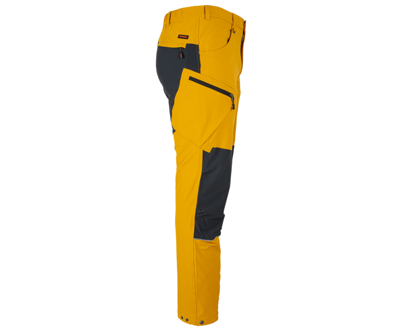 BENNON FOBOS Outdoor Work Pants, Ochre/Grey