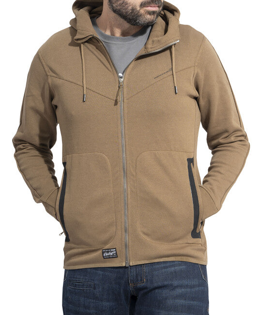 Pentagon Herren- Kapuzenpullover Pentathlon 20, Cinder Grey
