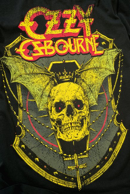 Brandit Ozzy T-shirt totenkopf, schwarz