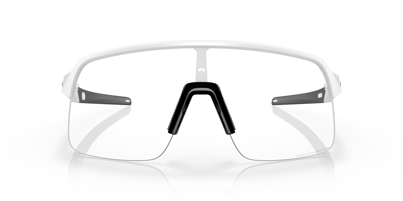 Oakley SUTRO LITE fotochrome brille mit rahmen matte white und mit dias clear photochromic