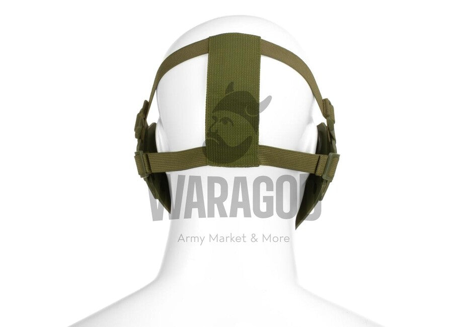 Pirate Arms Warrior Half Mask for Shaping, Olive